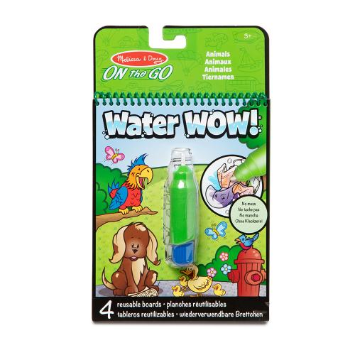 Melissa & Doug. Water WOW: Водная раскраска с ручкой «Животные»