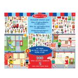 Melissa & Doug: Набір багаторазових наліпок "Моє місто"