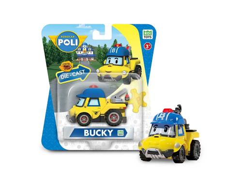 МЕТАЛЛИЧЕСКАЯ КОЛЛЕКЦИОННАЯ МАШИНКА РОБОКАР БАККИ DIE CAST